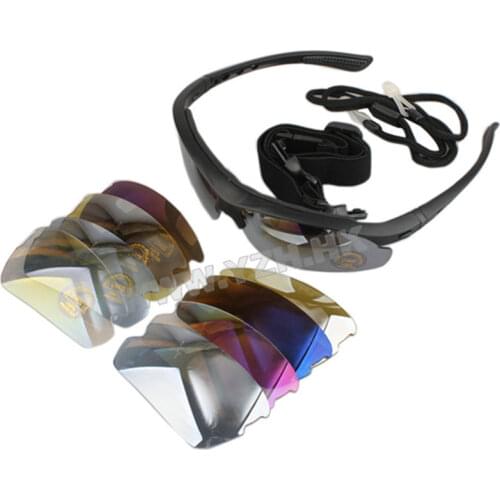 2017 New OK Style Military Shoot Glasses SET 5 pairs combination Free Shipping to Global!!! BD2506