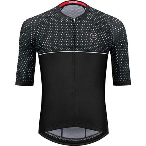 Kapvoe Cycling Jersey Short Sleeves Men Cycling Shirt Bike Wear MTB Cycling Bibs Shorts Bicycle Clothing Breathable Cycling Sets