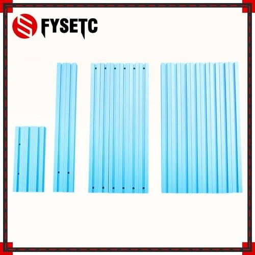 Voron V0.1 Blue Multicolor 1515 Aluminum Extrusion Alloy Profile Frame Bracket Drilling And Tapping Aluminum Profile Kit