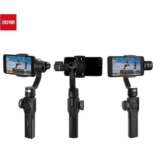 Zhiyun Smooth 4 3-Axis Handheld Gimbal Stabilizer for iPhone X 8 7 Plus Samsung S8+ S8 S7 S6 S5 Zhi yun Gimbals for Smartphone