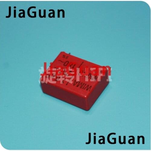 4PCS RED WIMA MKP10 1.6UF 250V p27.5mm original new MKP-10 165/250V audio film 165 PCM27.5 hot sale 1.6uf/250v 1U6