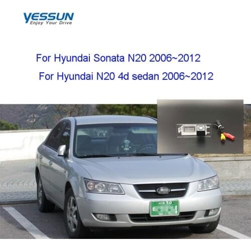 Yessun car rear view camera For Hyundai Sonata N20 2006~2012 For Hyundai N20 2006~2012 4dsedan Dynamic license plate camera