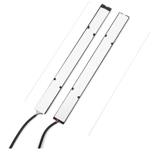 Set Car LED Lights Parts RED Replacement Strip Waterproof 12V 17cm 2Pcs