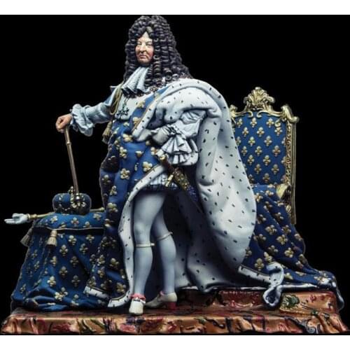 Resin Figure 1/18 ancient man stand Model Unassambled Unpainted Figure Building Kit