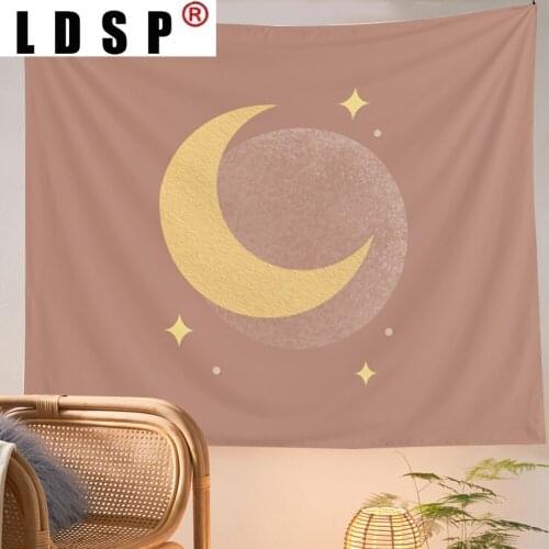 LDSP Moon Magic Hand Tarot Tapestry Wall Hanging Covering Rugs Background Cloth Beach Mat Blanket Art Bedroom Dorm Home Decor