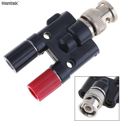 Hantek HT311 BNC Male Plug to 2 dual Jack Female Coaxial Connector for Hantek Tektronix etc