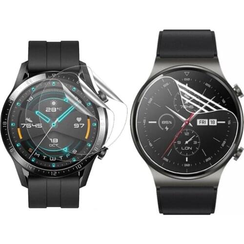 TPU Soft Film For Huawei Watch 3/3pro 48mm GT Active/Elegent/2e Honor Magic 2 46mm GT2 42mm GS Pro GT2e Screen Protector Cover