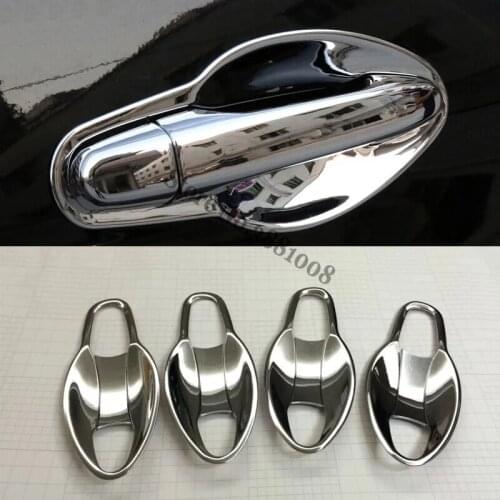 For Honda CRV CR-V accessories 2012-16 ABS Chrome Car Door protector handle Bowl Cover Trim Car Styling