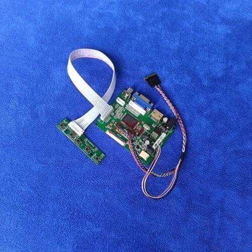 Laptop AV VGA HDMI-compatible WLED 60Hz For LTN140KT01/N140FGE/N140O6 LCD display controller board DIY Kit 1600*900 LVDS 40-Pin