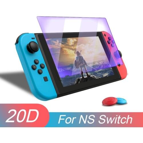 Transparent LCD Screen Protectors Guard Film For Switch Clear Touch Premium Tempered Glass Film For Nintend