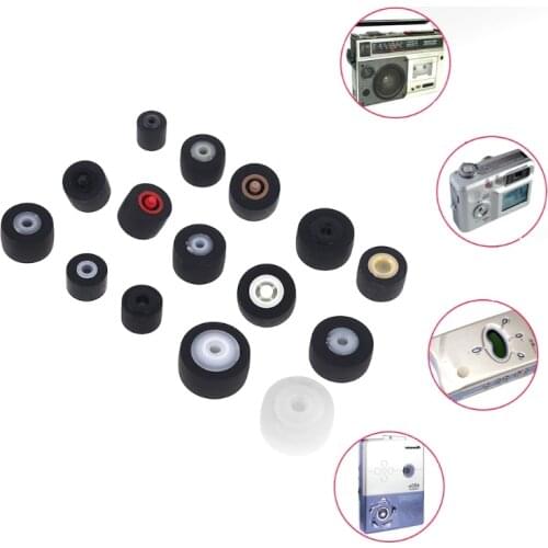 5pcs Card Seat Belt Pulley Tape Recorder Belt Pulley Wheel with axis for sony- player for Panasonic- sa-pm20 Stere