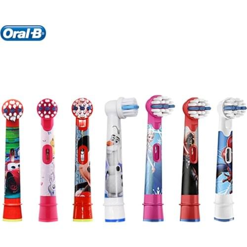 Oral B EB10 Children Electric Toothbrush Heads Replacement Frozen Utral Soft Tooth Brush Heads Replaceable Brush Heads for Kids