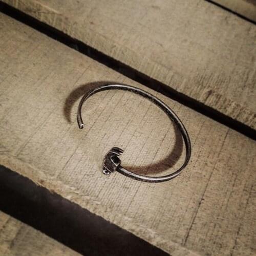 Vintage Stainless Steel Bracelet Men Punk Hip Hop Tool Shape Hammer Cuff Bangles Bracelets Women Couple pulseiras masculina