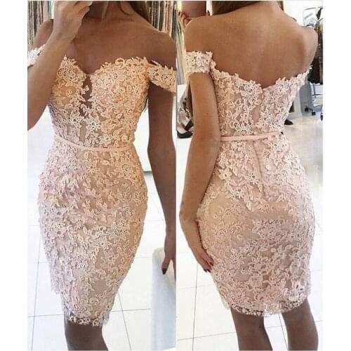 Women Sexy Off Shoulder Lace Mini Dress Fashion Lady Floral Print Bodycon Party V Neck Dress