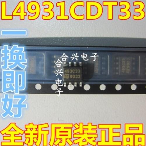 10 pçs/lote The brand new original l4931cd33 sop-8 patch can be sold directly in stock