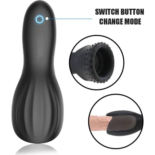 Automatic Male Vibrator Masturbation Cup G Spot Delay Lasting Stamina Trainer Penis Stimulator Blowjob Sex Machine Adult Toys