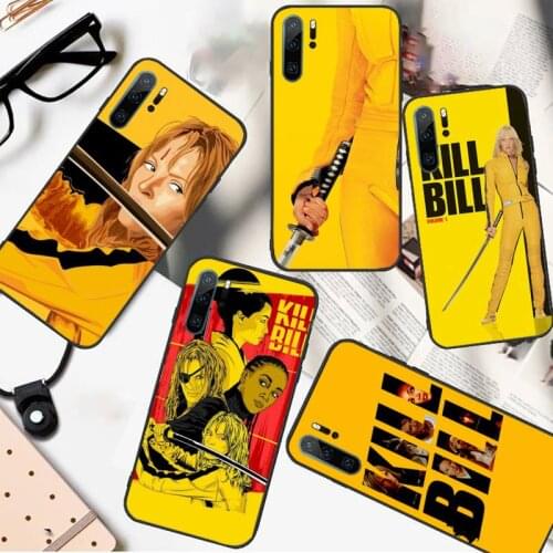 Kill Bill famous movie Phone Case For Huawei honor Mate P 10 20 30 40 i 9 8 pro x Lite smart 2019 nova 5t