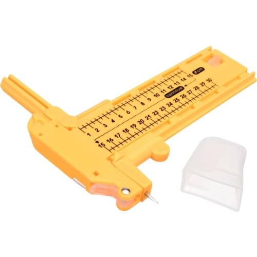 Compass Circle Cutter for Cutting Rubber Paper Leather Circle Cutter DIY Circular Tool 1-30cm + 6pcs Spare Blades + 3pcs Leads