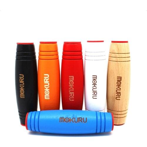 Wood Stick Mokuru Rollver Desktop Flip Hottest Desk Toy Relieve Stress Improve Focus Great Stress Gift