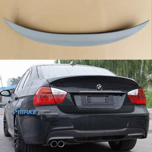 For BMW 3 Series M3 E90 2005 2006 2007 08 09 10 2011 Spoiler High Quality ABS Material Car Rear Trunk Wing Accessories Body Kit