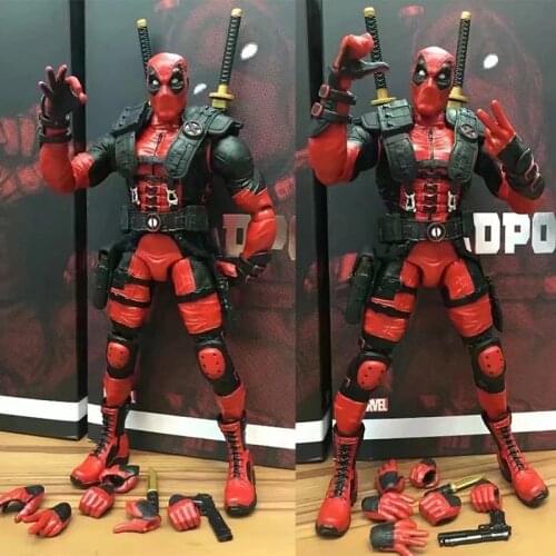 Deadpool Action Figure 30cm 1/6 Revoltech Yamaguchi Crazy Toys HC Superhero Toy for Boys Doll Gift