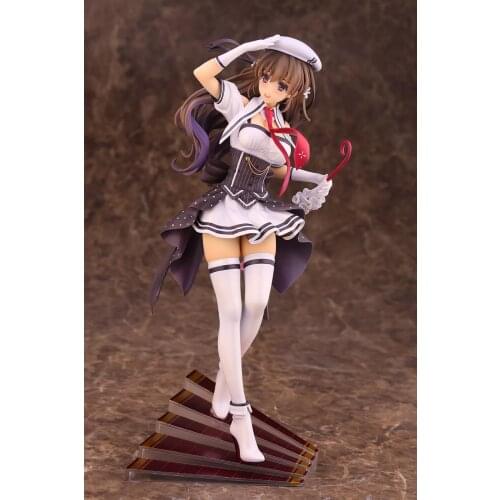 26CM Alphamax SkyTube Japan Anime CHUNITHM Mishima Haruna Action Figure toys 1/7 PVC Sexy Girl Toy Gift For Children Kids