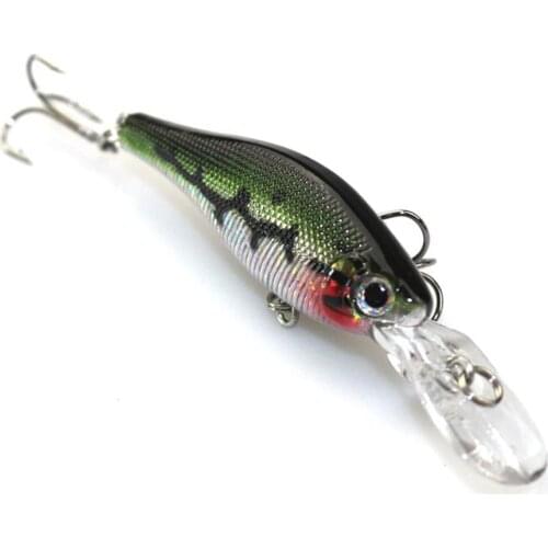 Dsjuggling Fake Bait Simulate Lure Arts And Crafts Fishing Gift (DS09 11cm 6.8g 12pcs/Lot)