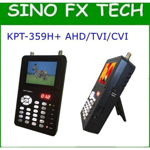 KPT 359H plus 3.5 Inch Handheld Multi HD Satellite Finder & Monitor & AHD support AHD/TVI/CVI KPT-359H