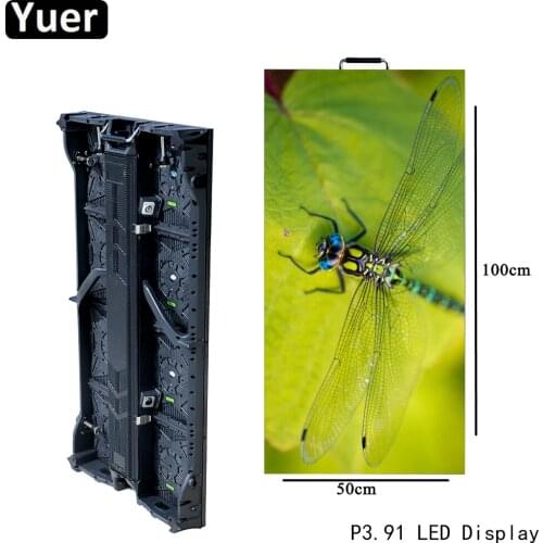 New HD Indoor LED Displays P3.91 LED Video Wall 50X100CM 128X128 Screen Resolution DJ Disco Stage LED Display Video Module
