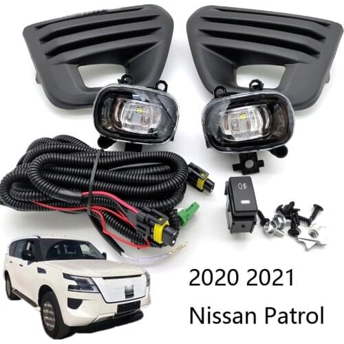 OE Style Front Fog Lamp Assembly Light For Nissan Patrol Y62 2020 2021 Accessories