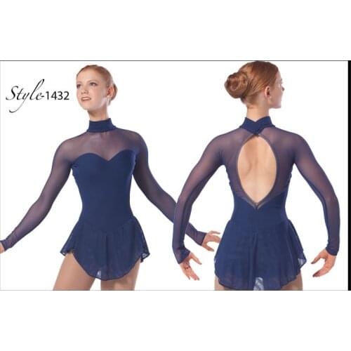 Custom Girls Figure Skating Dress New Brand Vogue Figure Skating Competition Dress Kids DR3251