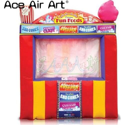 Customize Inflatable concession booth,inflatable ice cream booth model/kiosk booth/candy floss for sale