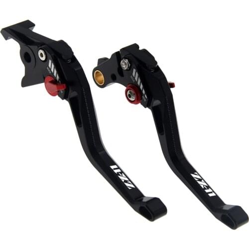 RiderJacky 3D Rhombus Hollow Adjustable ZX11 Motorcycle Brake Clutch Levers For Kawasaki ZX 11 ZX1100 / ZX-11 1990-2001 2000