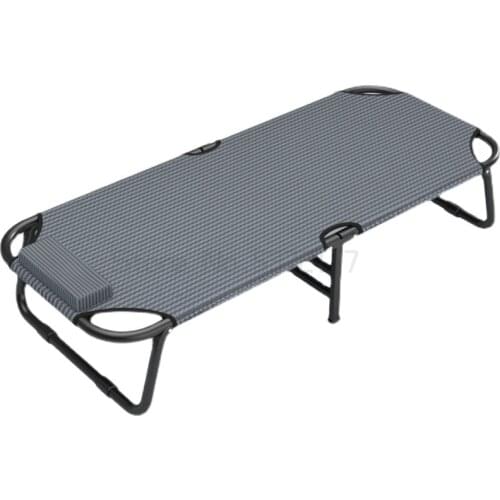 Folding bed single bed domestic simple nap bed lunch break bed marching bed recliner nursing bed