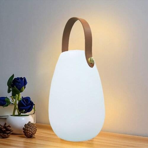 16 Colors Table Lights LED Bedroom Bedside Lamp For Children Rechargeable Light Outdoor Indoor Remote Control Night Light Decor