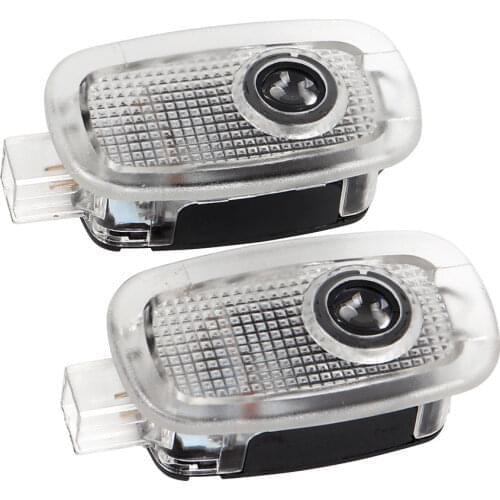 2pcs LED Car Door Projector Welcome Logo Courtesy Lights For Mercedes Benz W221 S-Class AMG S500 S350 S63 S65 2006-2013
