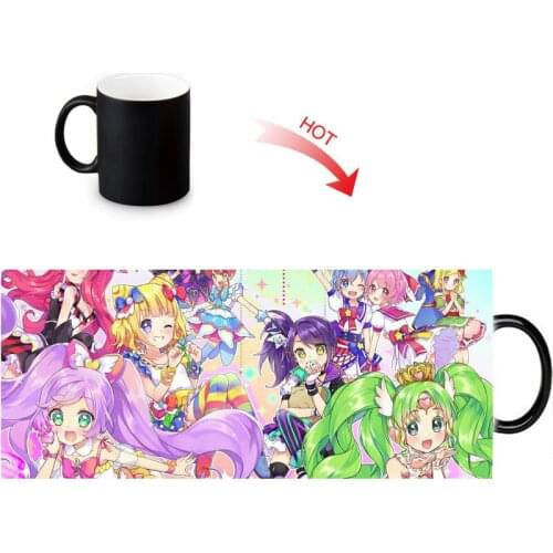 Custom Photo Magic Mugs PriPara Heat Color Changing Mug 350ml/12oz Coffee water Milk Cup DIY Gift