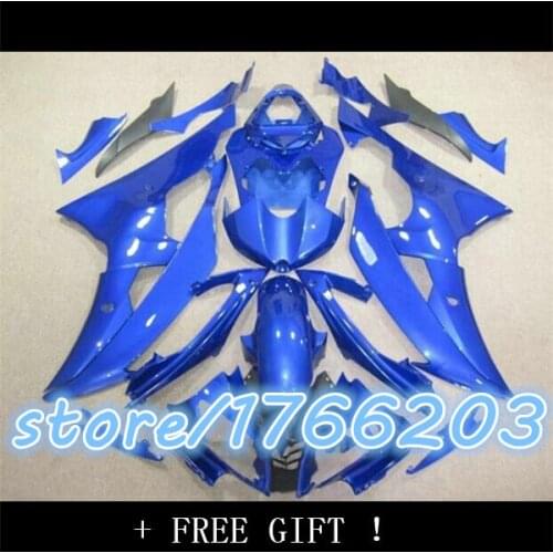 YZF R6 08 09 10 11 blue Body Kit Fairing for YZF600 11 10 09 08 YZFR-6 08-11 YZFR6 2008 2009 2010 2011