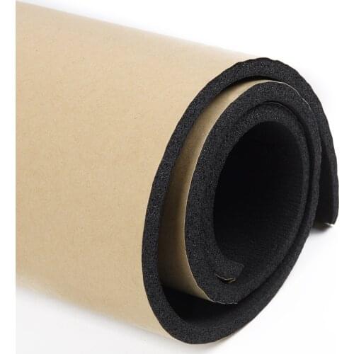 Closed Cell 6mm Interior 50x80cm Floors Audio Deadening pad Stereo Sound proof Noise Heat Insulation Pad Sheets Sealing Cold