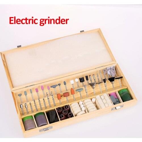 100/228pcs Electric Grinder Set Electric Grinder Rotary Tool Accessory Bit for Grinding Polishing Engraving Household DIY Tools