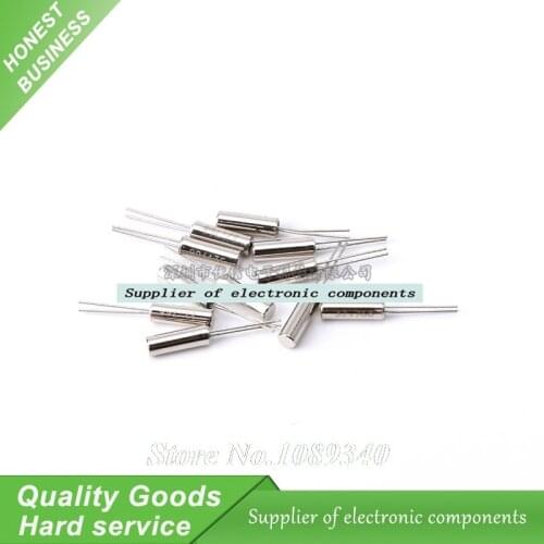 20pcs 32.768KHZ 2*6 12.5PF JU-206 32.768K 32768 32.768 DIP New Original Free Shipping