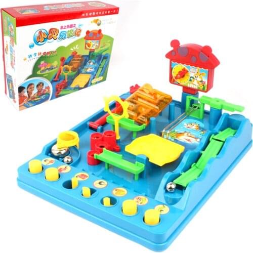 Children Water Park Adventures Toy Set Retro Maze Game Set Classic Skill Game Classic Skill Game Puzzle Educational Game Toy