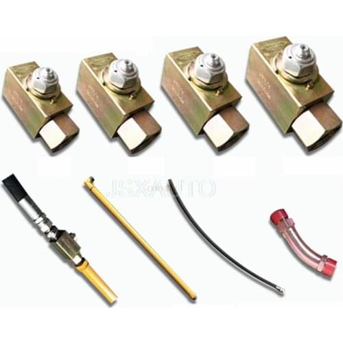 Excavator 60 breaker hammer high pressure tubing hydraulic hose Excavator breaker hammer shut-off valve pipeline assembly