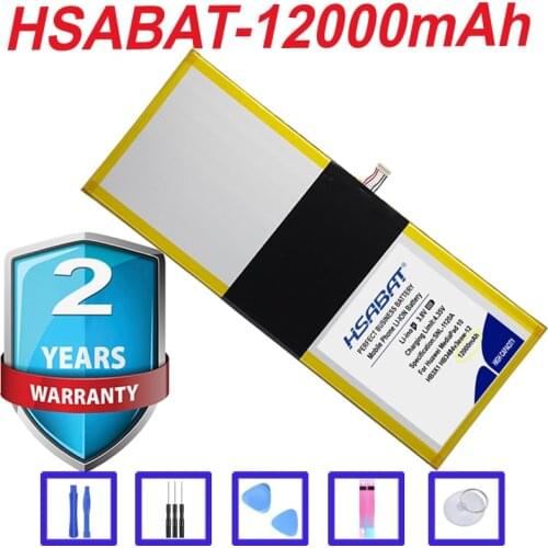 HSABAT Top Brand 100% New 12000mAh HB3X1 HB3484v3eaw-12 Battery for Huawei MediaPad 10 Link S10-201wa Tablet PC in stock