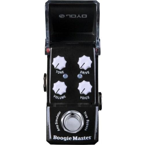 JOYO JF-309 Boogie Master Amp Simulator Electric Guitar Effect Pedal Processor Metal Distortion True Bypass Mini Guitar Pedals