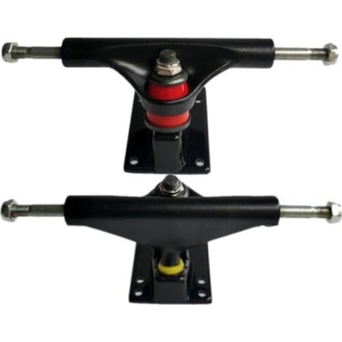 Skateboard Bracket Four Wheel Skateboard Bridge Brush Street Board Double Warpage 5 Inch Truck Accessories