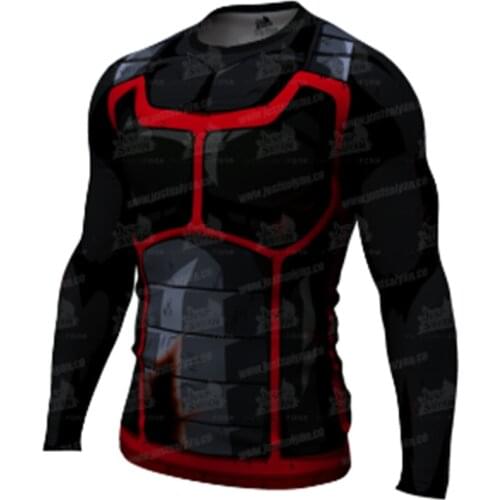 2021 Cosplay Anime character Long sleeve T-shirt, modern eye brand T-shirt, mens street multi-functional T-shirt