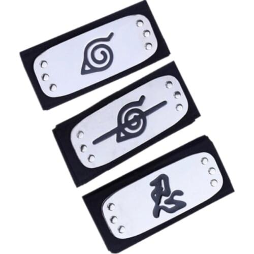 Ninja Halloween childrens gift Kakashi head with cosplay costume accessories toy props Hitachi Mingyue anime headband props