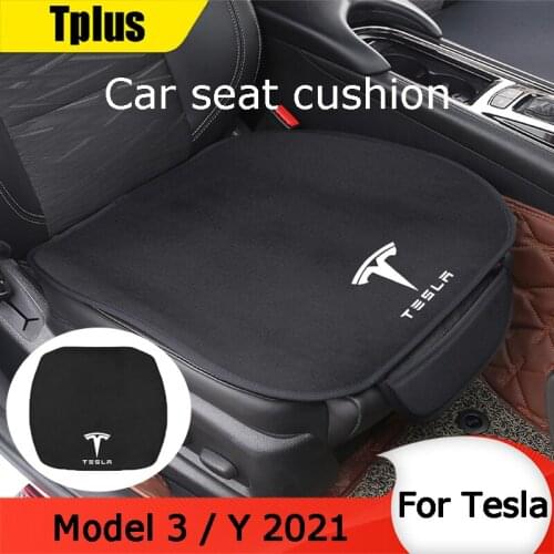 Tplus New Car Seat Cushion For Tesla Model 3 / Model Y 2021 Driving Seat Comfortable Foam Oushion Accessories Model Three