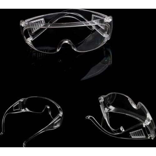 New Clear Vented Safety Goggles Eye Protection Protective Lab Anti Fog Glasses